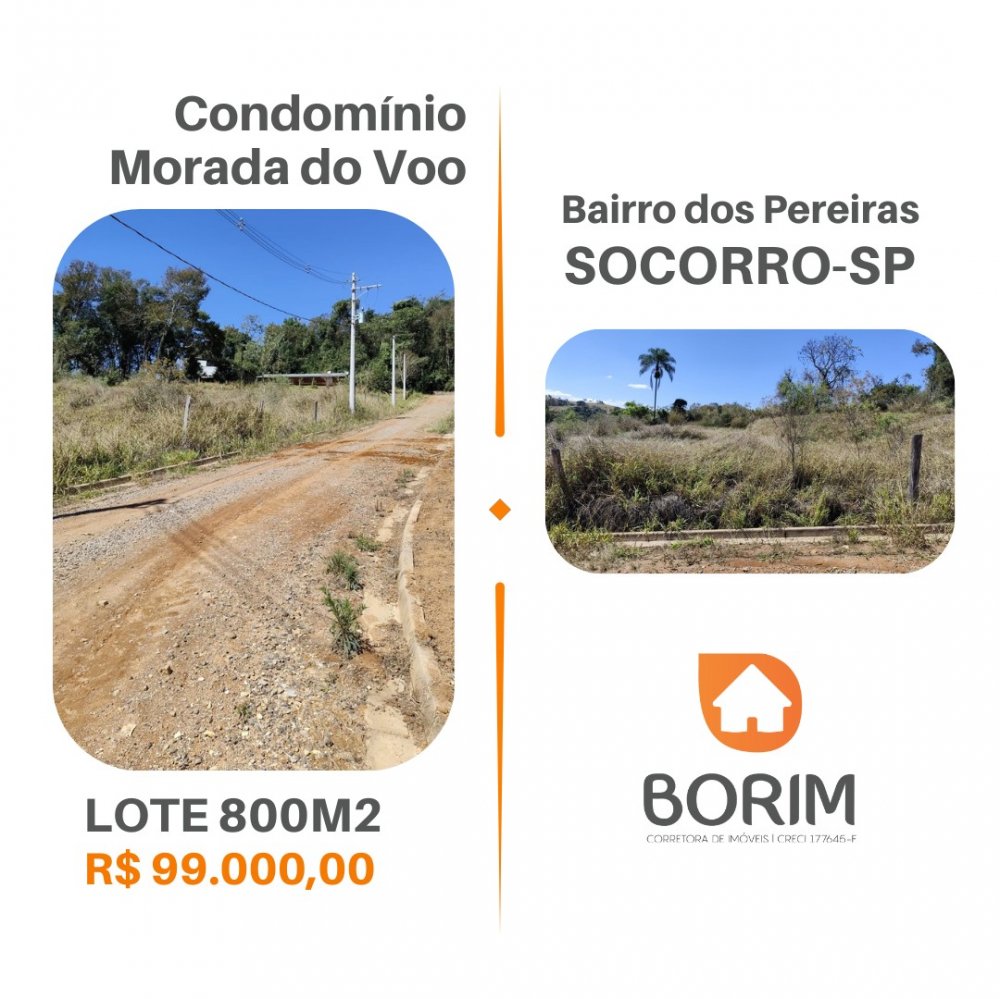 Lote - Venda - Bairro dos Pereiras - Socorro - SP